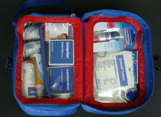 Apteczka w zakładzie pracy i biurze