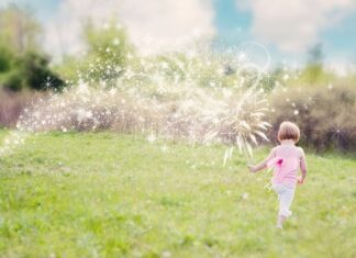 Jak zrobić brokatowy spray?