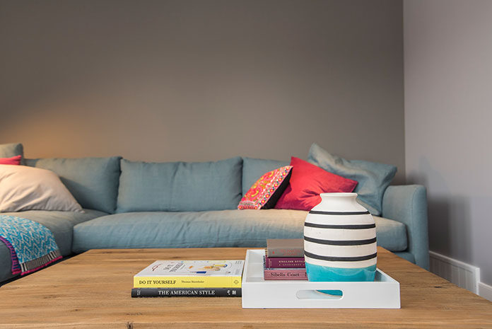 Salon w stylu skandynawskim